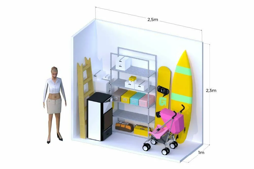 Trastero 2,5m²